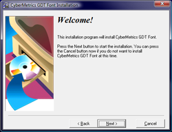 Welcome Screen